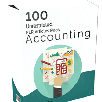 100 Accounting PLR Articles Paket