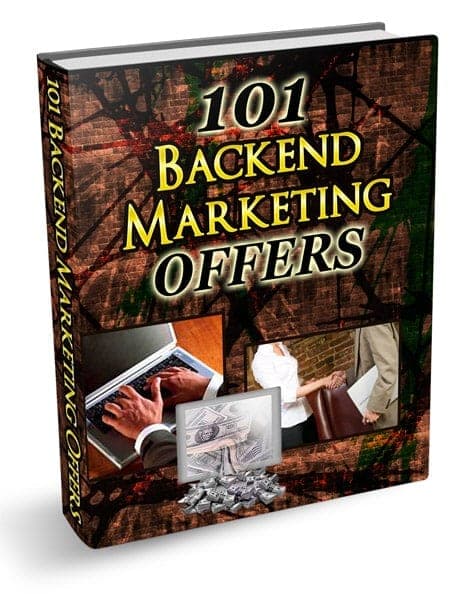 101 Backend-Marketing-Angebote