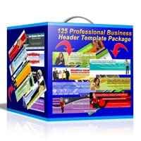 125 Professional Business Header Template Paket