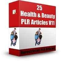 25 Gesundheit & Schönheit PLR Artikel V11
