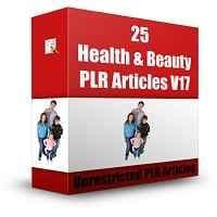 25 Gesundheit & Schönheit PLR Artikel V17