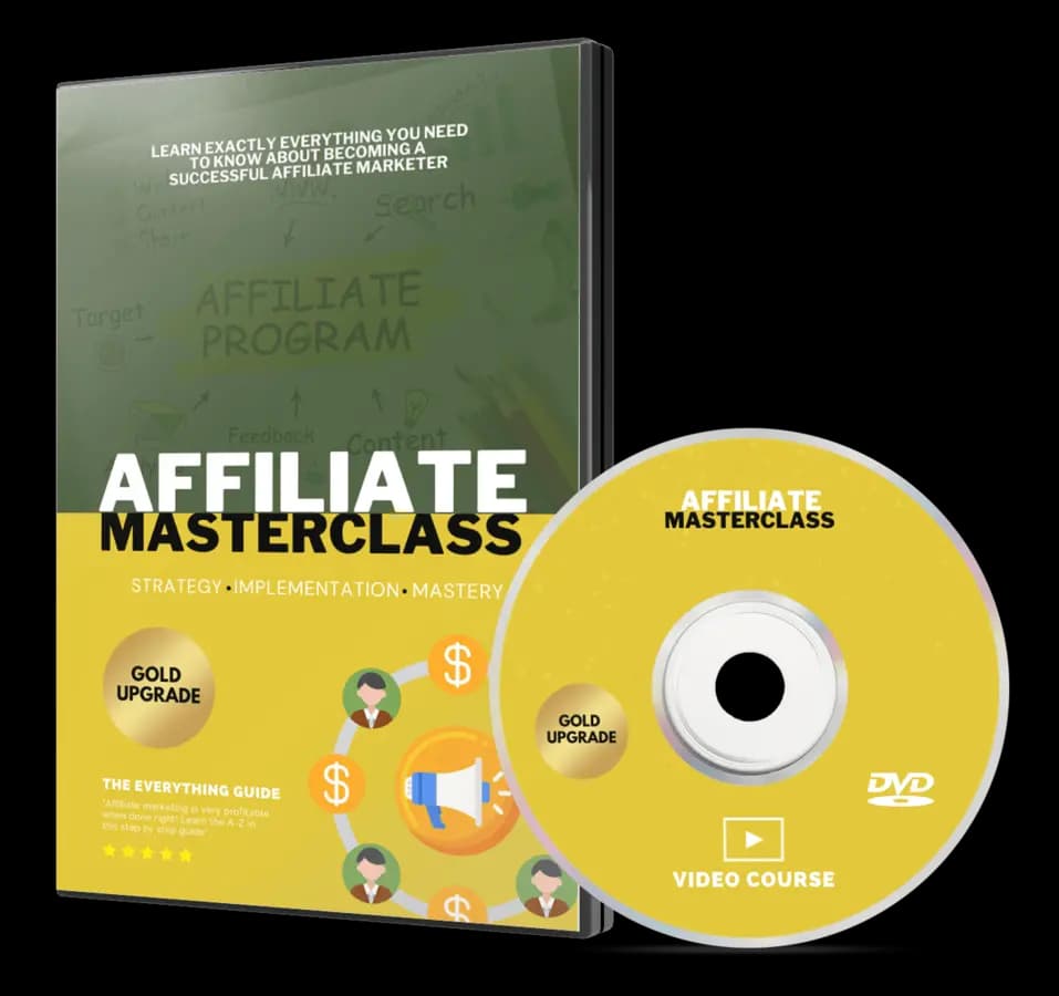 Affiliate Masterclass Video Upgrade