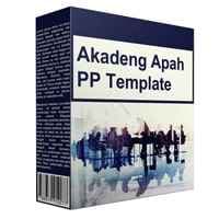 Akadeng Apah Mehrzweck Powerpoint Template