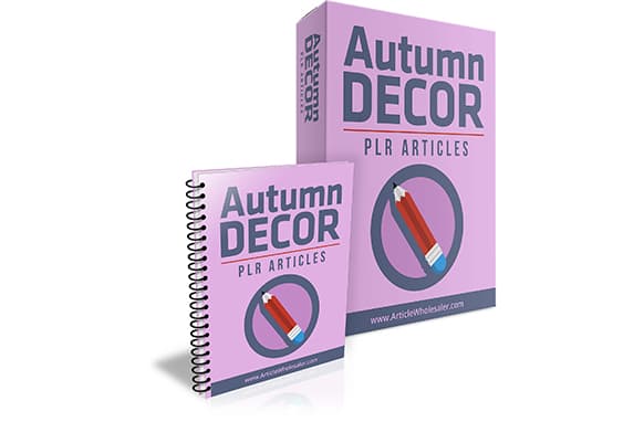 Herbst Dekor PLR Artikel