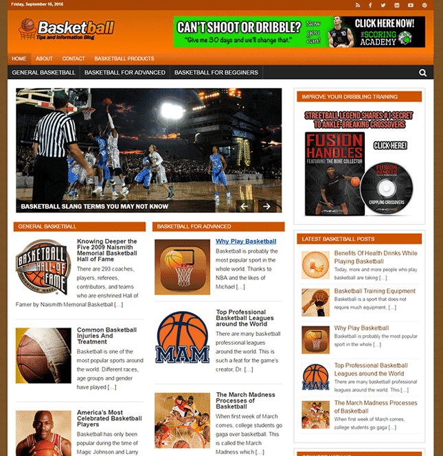 Basketball Tipps PLR Blog