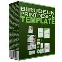 Birudeun Druck Design-Vorlage