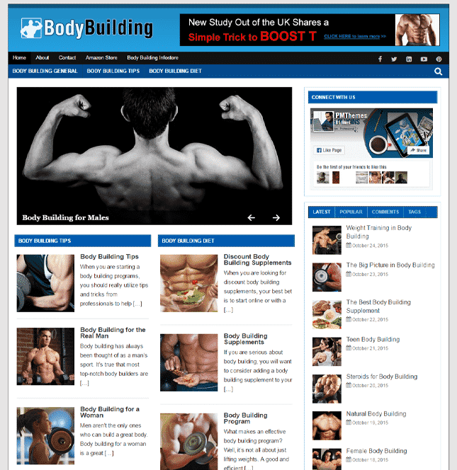 Bodybuilding PLR-Blog