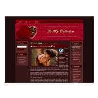 Schokolade Valentine HTML und WordPress Theme