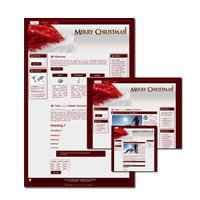 Weihnachten Theme für WordPress und Blogger