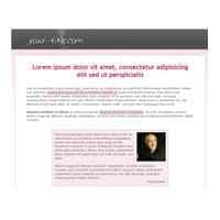 Saubere Landing Page Vorlagen