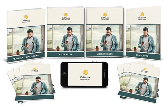 Clubhouse App für Marketing-Vorlagen
