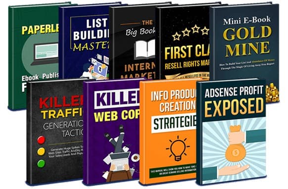 Sammlung von 9 wiederverwendbaren Ebooks