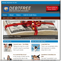 Debt Nische Turnkey-Blog