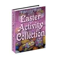 Familie Spaß Ostern Aktivität Sammlung