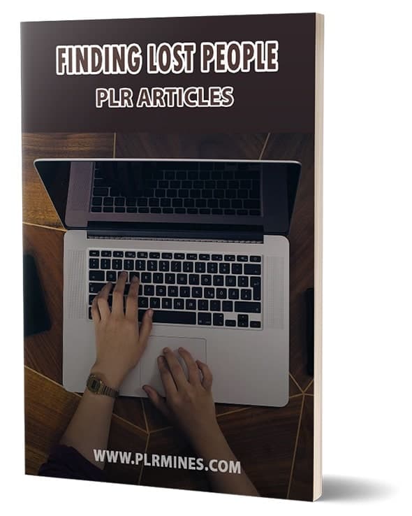 PLR-Artikel zum Auffinden vermisster Personen