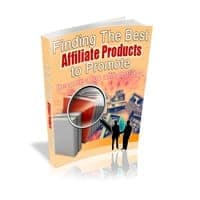 Finden Sie die besten Affiliate-Produkte zu fördern