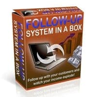 Nach oben System in einer Box