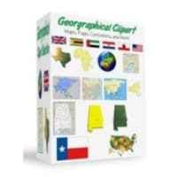 Geographischer Clipart