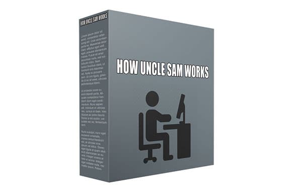 Wie Onkel Sam arbeitet PLR Artikel