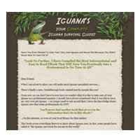 Iguana Überleben Minisite