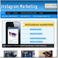 Instagram Marketing Website