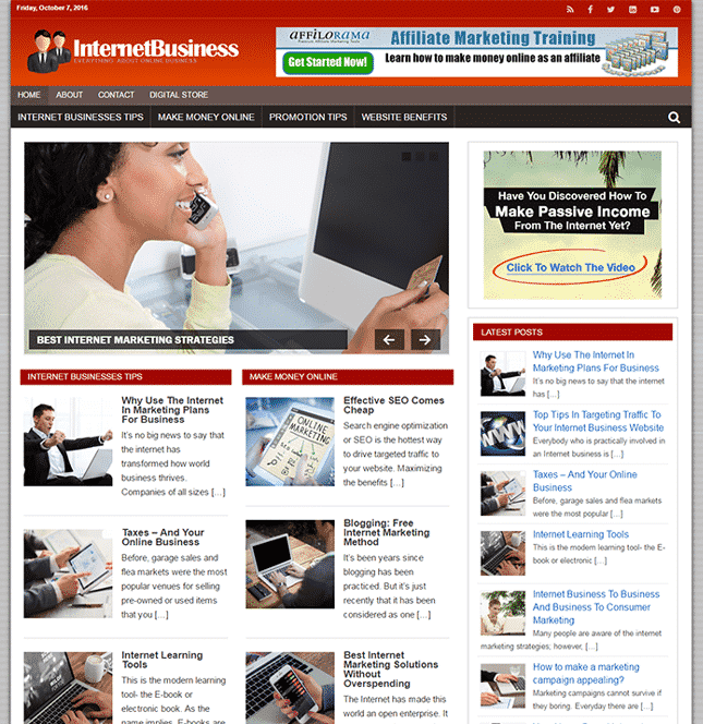 Internet Business PLR Blog
