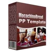 Mocachino Brot Mehrzweck Powerpoint-Vorlage