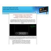 My Airfare Secrets Presell-Vorlagen