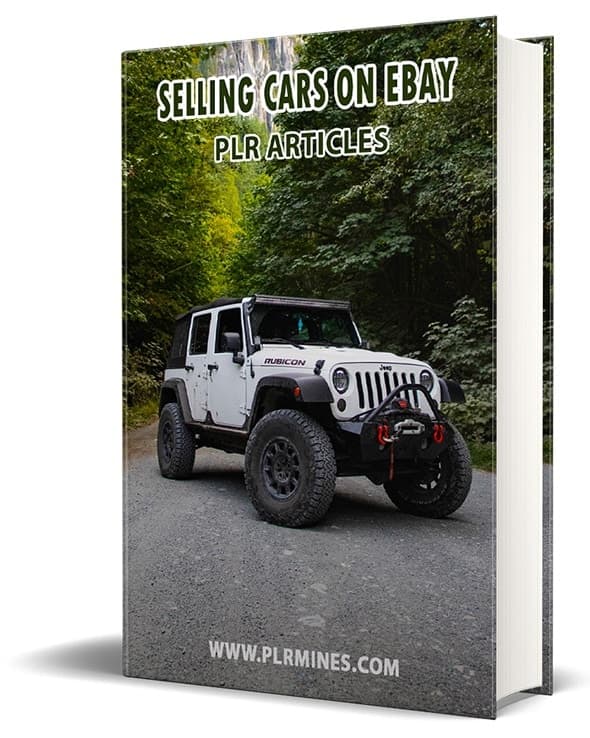 PLR-Artikel zum Verkauf von Autos auf eBay