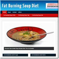 Suppen-Diät Turnkey-Website