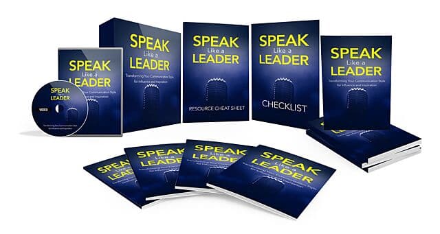 Speak Like A Leader Video-Upgrade