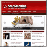 Stop Smoking PLR-Website