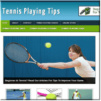 Tennis-Nische PLR-Website