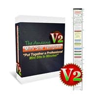 Die erstaunliche Mini-Site-Vorlage V2