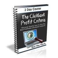 Die Clickbank-Gewinnkriterien