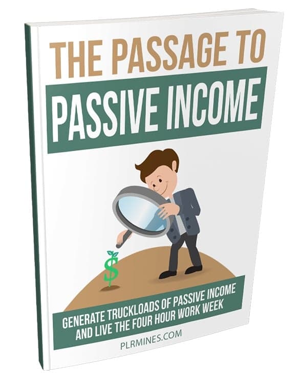 Die Passage zum passiven Einkommen eBook mit PLR