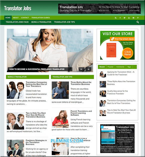 Übersetzer-Jobs Premade Blog