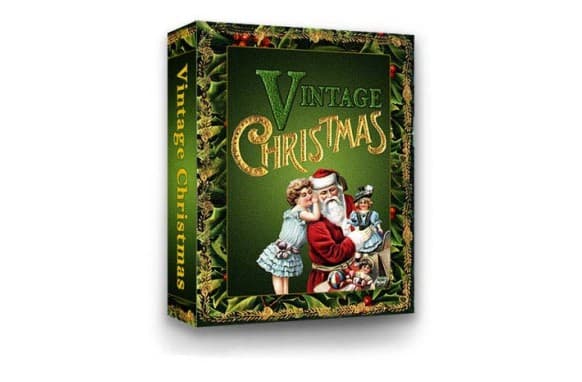Vintage Weihnachten Countdown