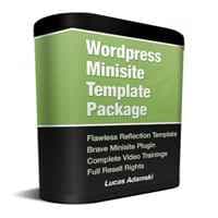 WordPress-Minisite-Vorlagenpaket
