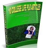 10 College Life PLR Artikel