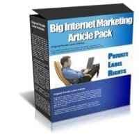Big Internet Marketing Artikel Pack