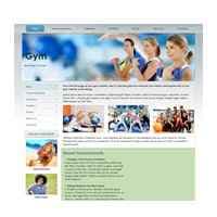 Gym Fitness-Vorlagen