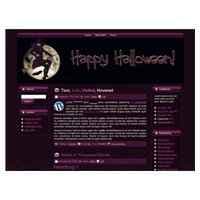 Halloween Hexe WP Thema