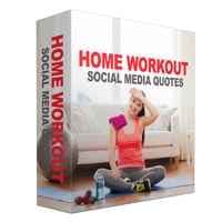 Home Workout Fitness Soziale Zitate Bilder