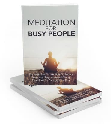 Meditation für vielbeschäftigte Menschen