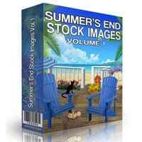Sommer End Stock Bild Band 1