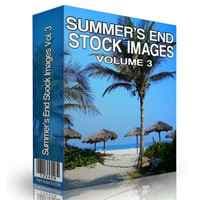 Sommer ende Stock Bild Band 3