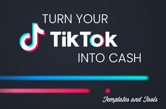 Drehen Sie Ihre TikTok in Cash Vorlagen und Tools