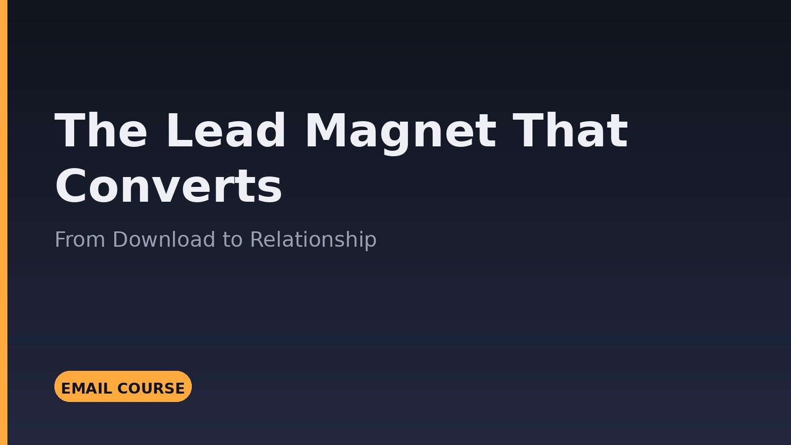Der Lead-Magnet, der konvertiert: Vom Download zur Kundenbeziehung